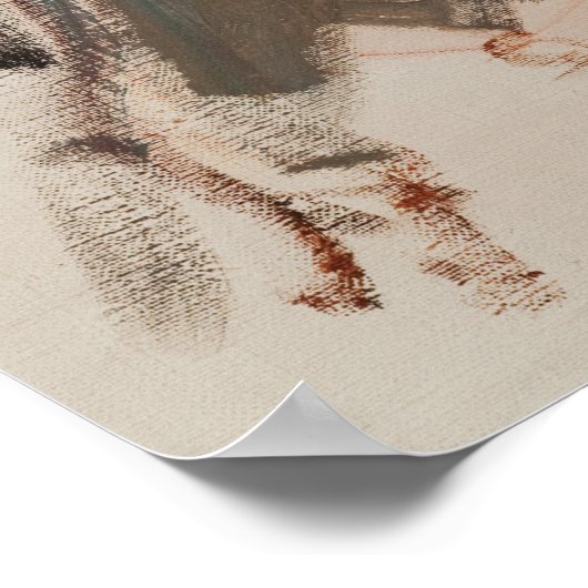 Gallen-Kallela - Marshal Mannerheim Portrait Poster (Hoek)