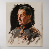 Gallen-Kallela - Marshal Mannerheim Portrait Poster (Voorkant)