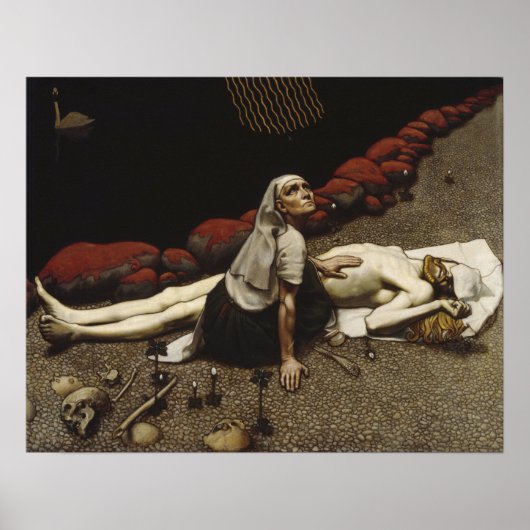 Gallen-Kallela - Moeder van Lemminkainen Poster (Voorkant)