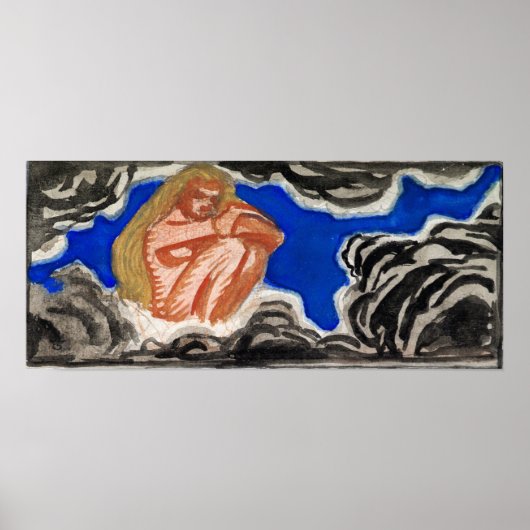 Gallen-Kallela - Poetry Detail, Great-Kalevala Poster (Voorkant)