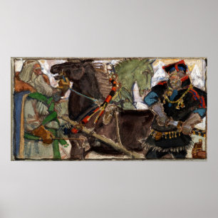 Gallen-Kallela - Poëzieconcept, Grote-Kalevala Poster