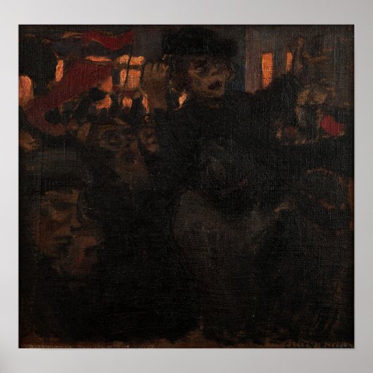 Gallen-Kallela - Punalippu Poster (Voorkant)