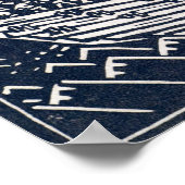 Gallen-Kallela - Sampolava, Koru-Kalevala Poster (Hoek)