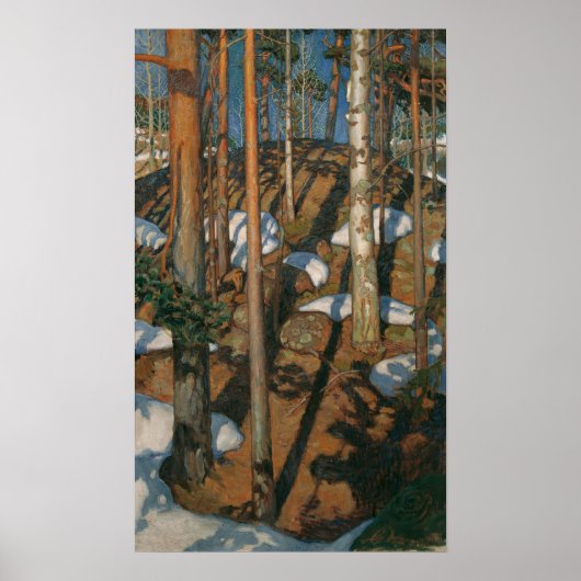 Gallen-Kallela - Spring Poster (Voorkant)
