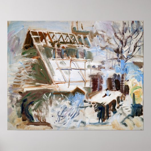 Gallen-Kallela - Tante van Tarvusta Poster (Voorkant)