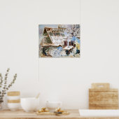 Gallen-Kallela - Tante van Tarvusta Poster (Keuken)