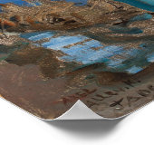 Gallen-Kallela - Taos Home in Sunlight Poster (Hoek)