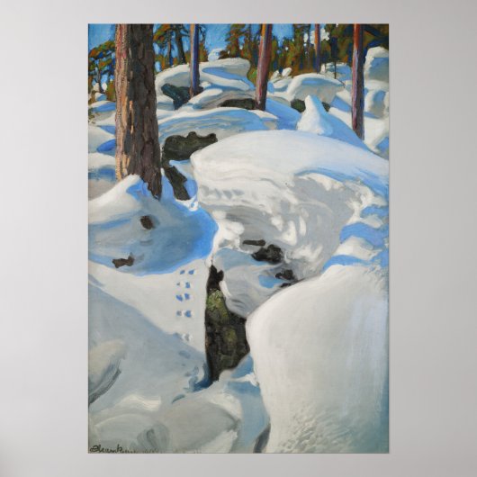 Gallen-Kallela - The Lynx Den Poster (Voorkant)