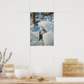 Gallen-Kallela - The Lynx Den Poster (Keuken)