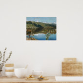 Gallen-Kallela - Thunderclouds on the Horizon Poster (Keuken)