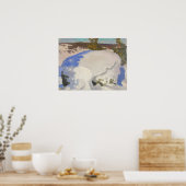 Gallen-Kallela - Winterlandschap Poster (Keuken)