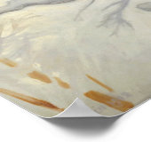 Gallen-Kallela - Winterstudie voor de Juselius Poster (Hoek)