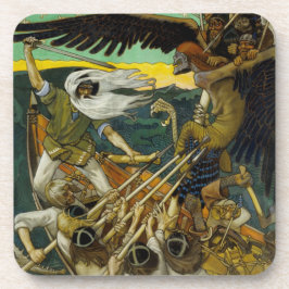 Gallen-Kallela's "Defense" onderzetters