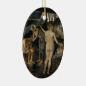 Gallen-Kallela's sauna-sierplant Keramisch Ornament (Rechts)