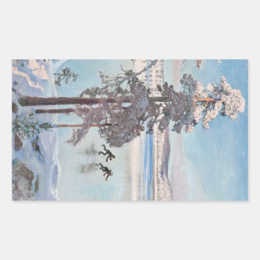 Gallen-Kallela's Skaters stickers (Voorkant)