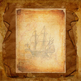  Galleon Grungy Scrapbook