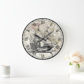 Galleon Sailing Ship~1789 Eastern Hemisphere Map~  Grote Klok (Huis)