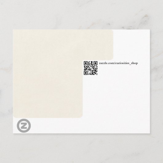 Galleon Sailing Ship Briefkaart (Achterkant)