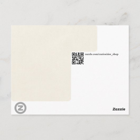 Galleon Sailing Ship Briefkaart (Achterkant)