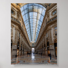 Galleri Vittorio Emanuele Poster