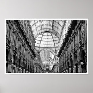Galleria Milano Poster
