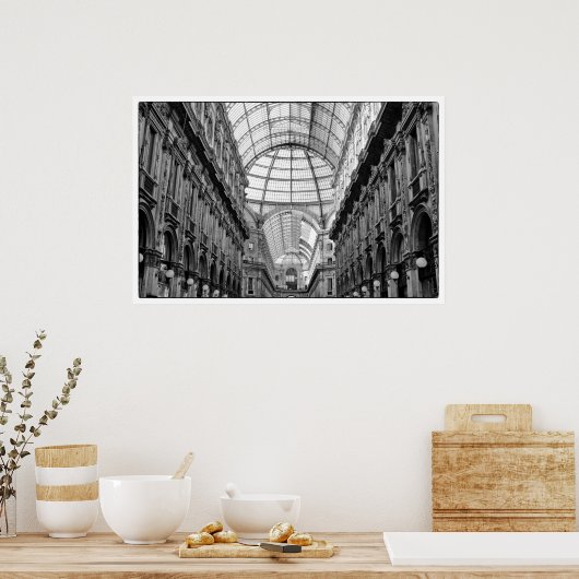 Galleria Milano Poster (Keuken)