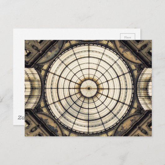 Galleria Vittorio Emanuele II Briefkaart (Voorkant / Achterkant)