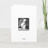 Gallery Buddha Wenskaart Kaart (Achterkant)