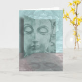 Gallery Buddha Wenskaart Kaart (Gele Bloem)