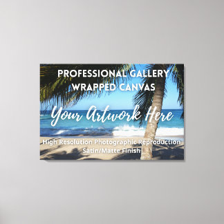 Gallery Wrapped Canvas - High Res - Satin/Matte Afdruk