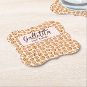galletitas porfavoriet kartonnen onderzetters (Gekanteld)