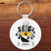 Galletti Family Crest Sleutelhanger (Voorkant)