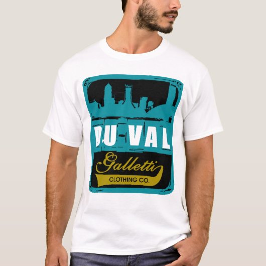 GALLETTI MANNEN DUVAL EDUN T-SHIRT (Voorkant)