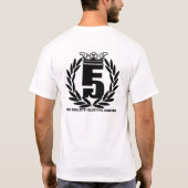 GALLETTI MANNEN MICRO-FIBER-SPIERT T-SHIRT (Achterkant)