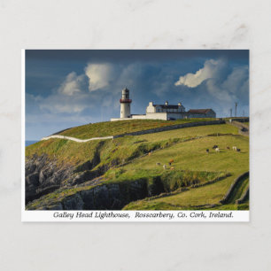 Galley Head Lighthouse, County Cork, Ierland Briefkaart
