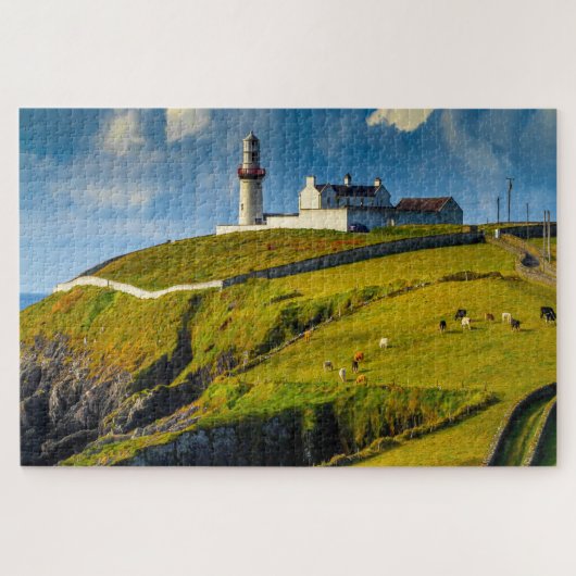 Galley Head Lighthouse Rosscarbery Cork Ierland. Legpuzzel (Horizontaal)
