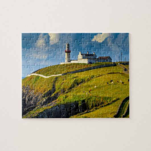 Galley Head Lighthouse Rosscarbery Cork Ireland. Legpuzzel (Horizontaal)