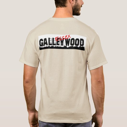 Galleywood op Tour? Het shirt. T-shirt (Achterkant)