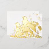 Galli cedroni Oro Folie Vakantiehuis Kaart (Voorkant / Achterkant)