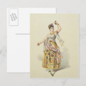 Galli Marie in de rol van Carmen Briefkaart (Voorkant / Achterkant)