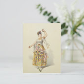 Galli Marie in de rol van Carmen Briefkaart (Staand voorkant)