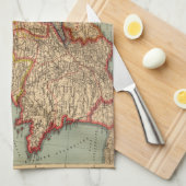 Gallia, Britannia, Germania Theedoek (Quarter Fold)