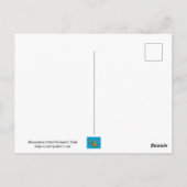 Gallic Rooster Briefkaart (Achterkant)