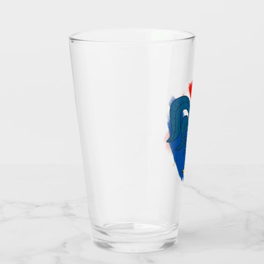Gallic Rooster Glas (Rechts)