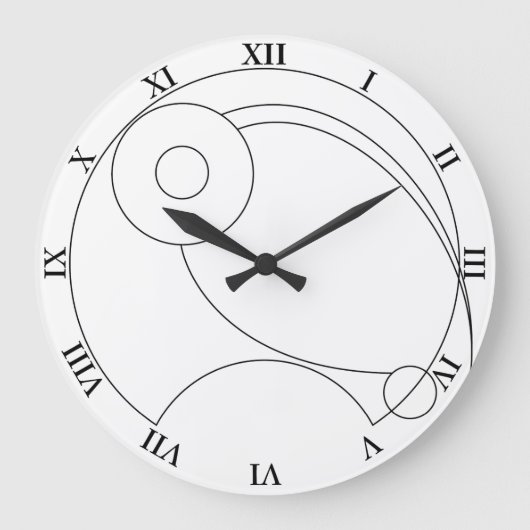 Gallifreyan Clock Grote Klok (Voorkant)