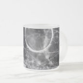 Gallifreyan Geometry in Black Matglas Koffiemok (Voorkant rechts)