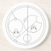 Gallifreyan Ik hou van je Onderzetter (Voorkant)