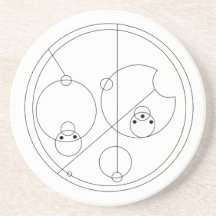 Gallifreyan Ik hou van je Onderzetter