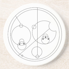 Gallifreyan Ik hou van je Onderzetter