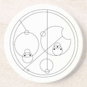 Gallifreyan Ik hou van je Onderzetter
